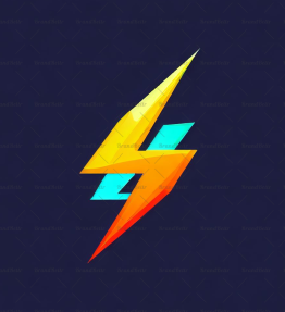 Energiegeladener Blitz